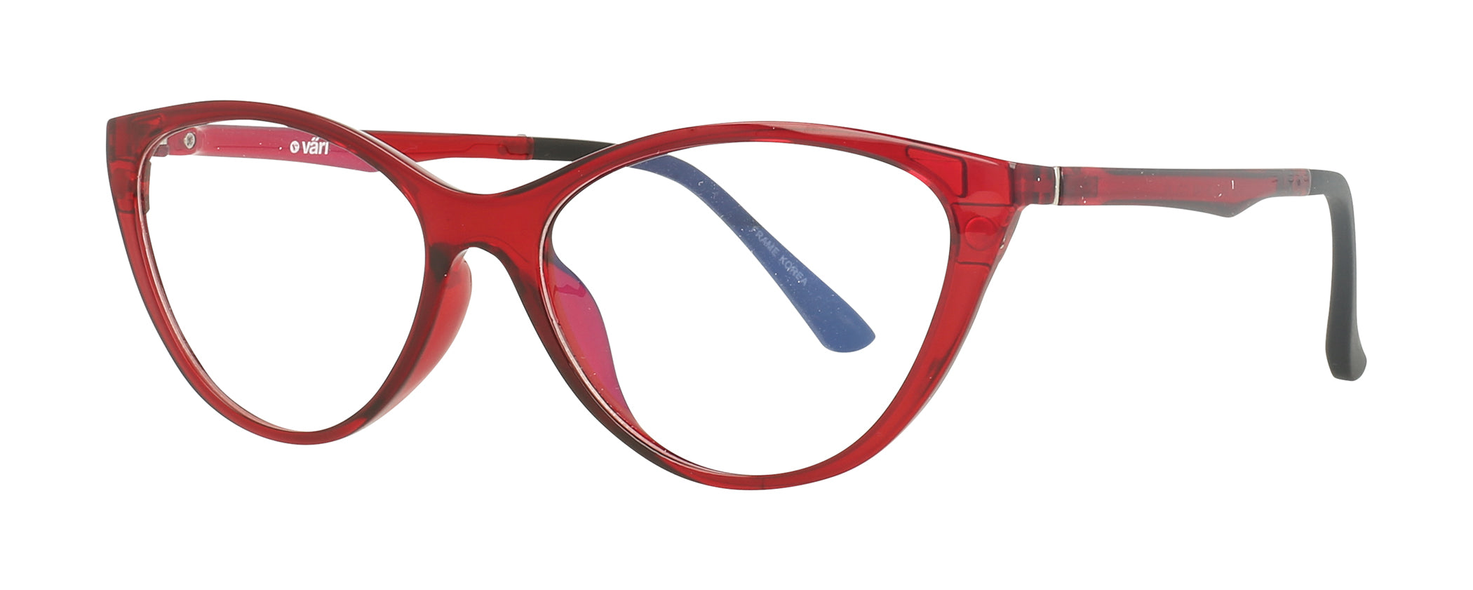 VC-5 Deep Red Crystal with G15 Polarized Clip | Väri Eyewear