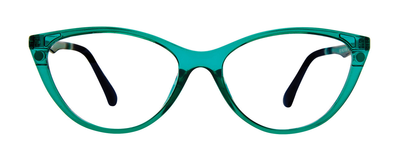 VC-5 Deep Emerald Crystal with G15 Polarized Clip | Väri Eyewear