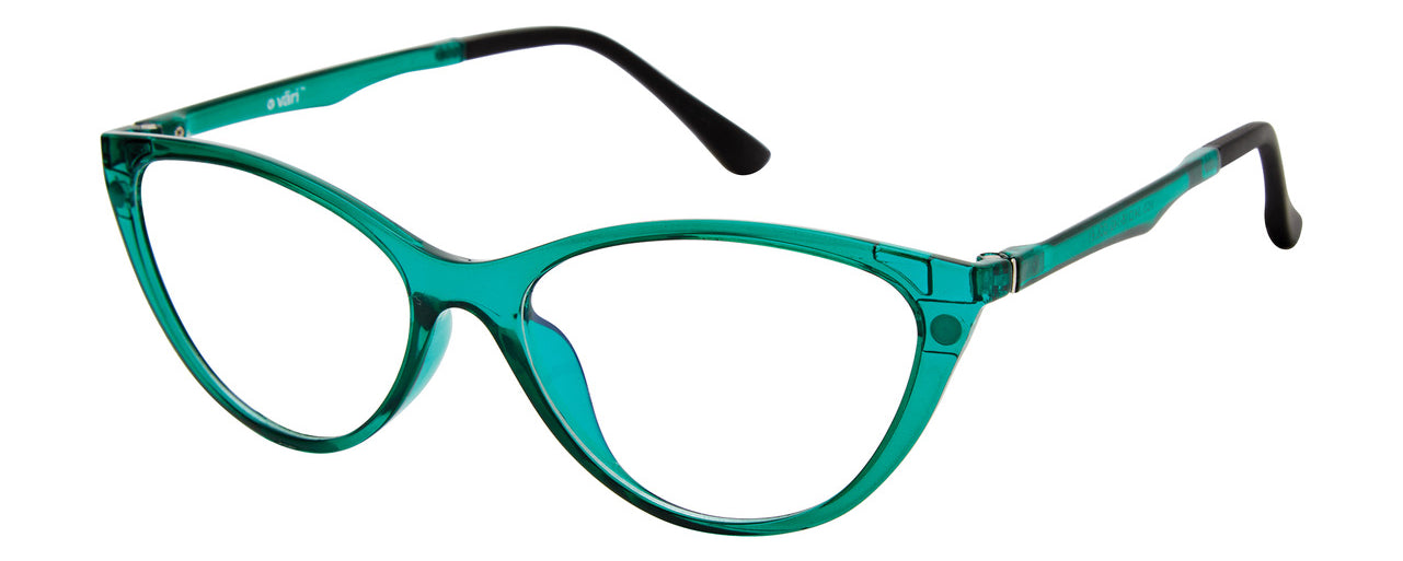 VC-5 Deep Emerald Crystal with G15 Polarized Clip | Väri Eyewear