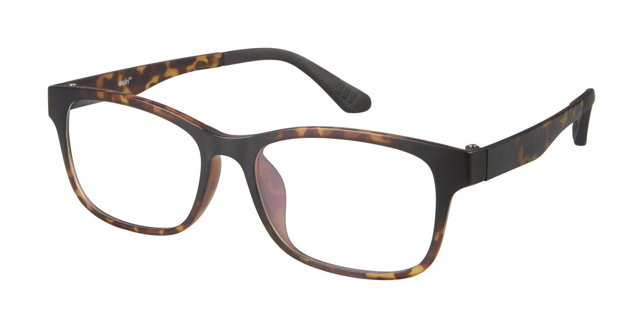 VC-1 Tortoise with Yellow Mirrored Clip (Wholesale) | Väri Eyewear
