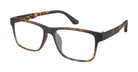 VC-2 Tortoise with Yellow Mirrored Clip (Wholesale) | Väri Eyewear