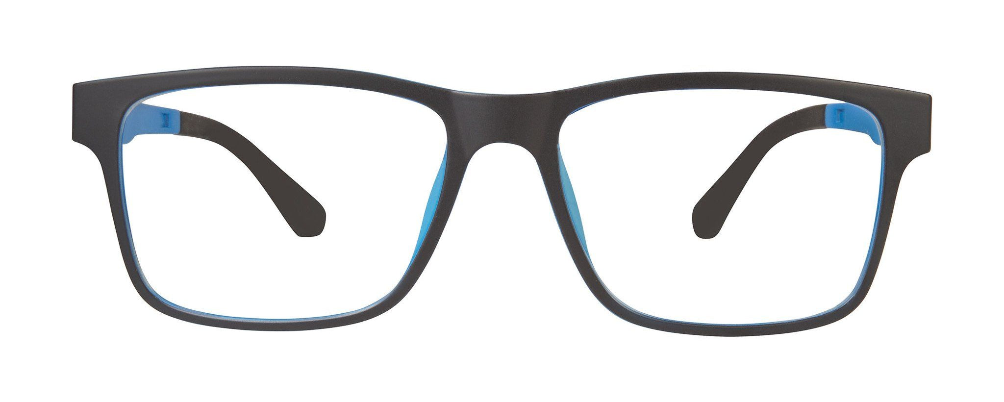 VC-2 Black Blue with Blue Mirrored Clip | Väri Eyewear