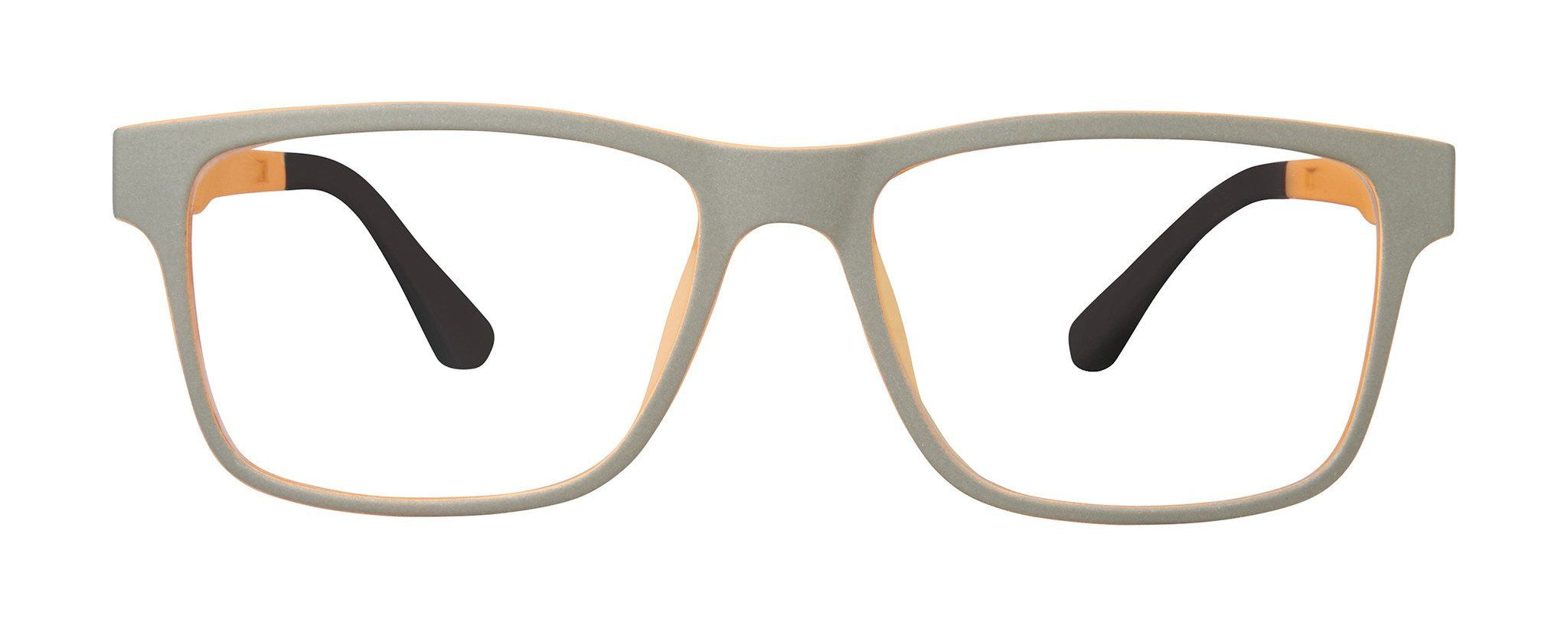 VC-2 Grey Pumpkin with Orange Mirrored Clip | Väri Eyewear