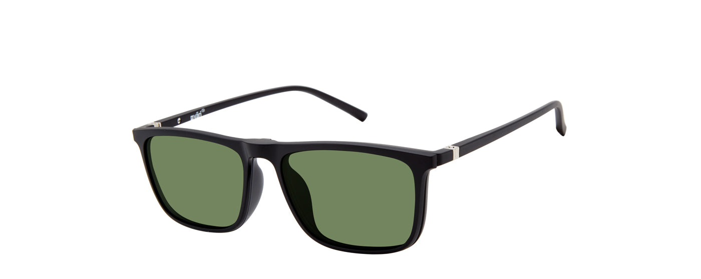 VC-4 Matte Black with G15 Polarized Clip | Väri Eyewear