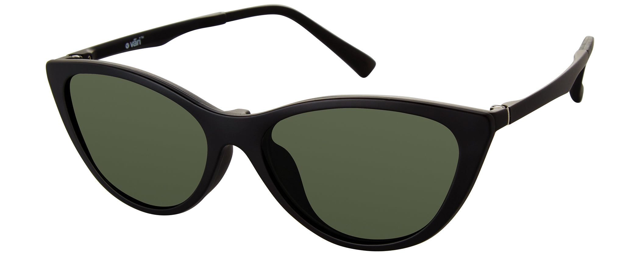 VC-5 Matte Black with G15 Polarized Clip | Väri Eyewear