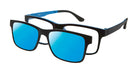 VC-2 Black Blue with Polarized Clip | Väri Eyewear
