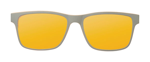 VC-2 Grey Pumpkin with Orange Mirrored Clip Väri – Väri Eyewear