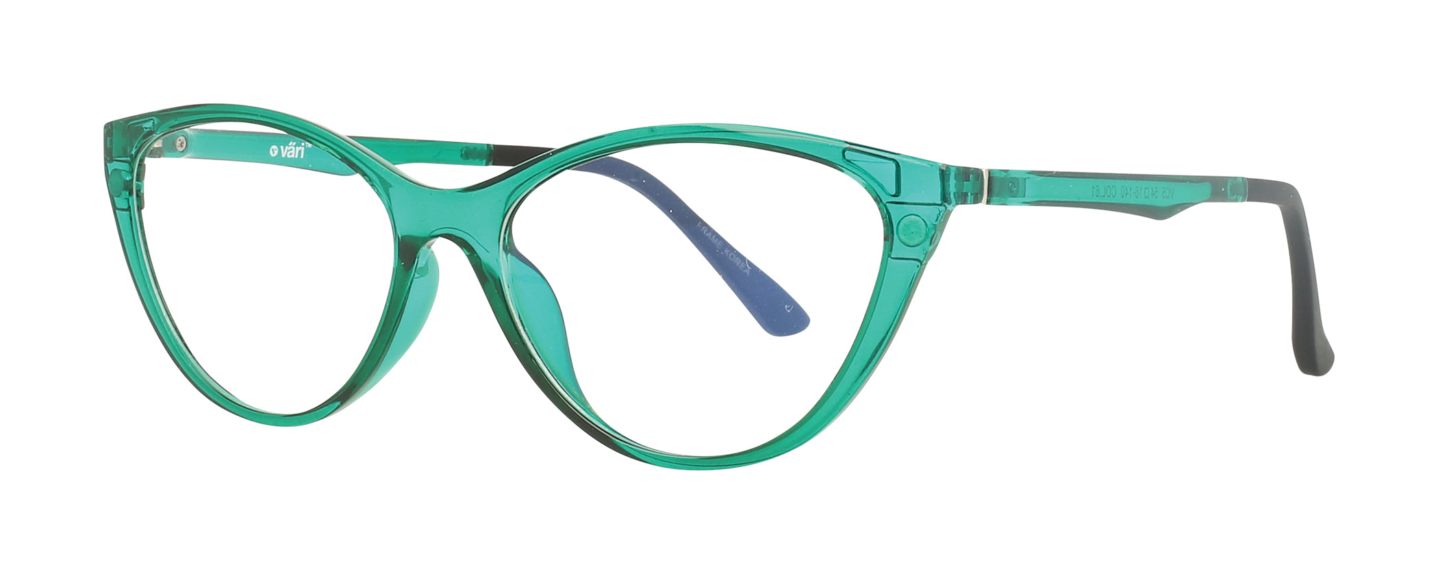 VC-5 Deep Emerald Crystal with G15 Polarized Clip | Väri Eyewear