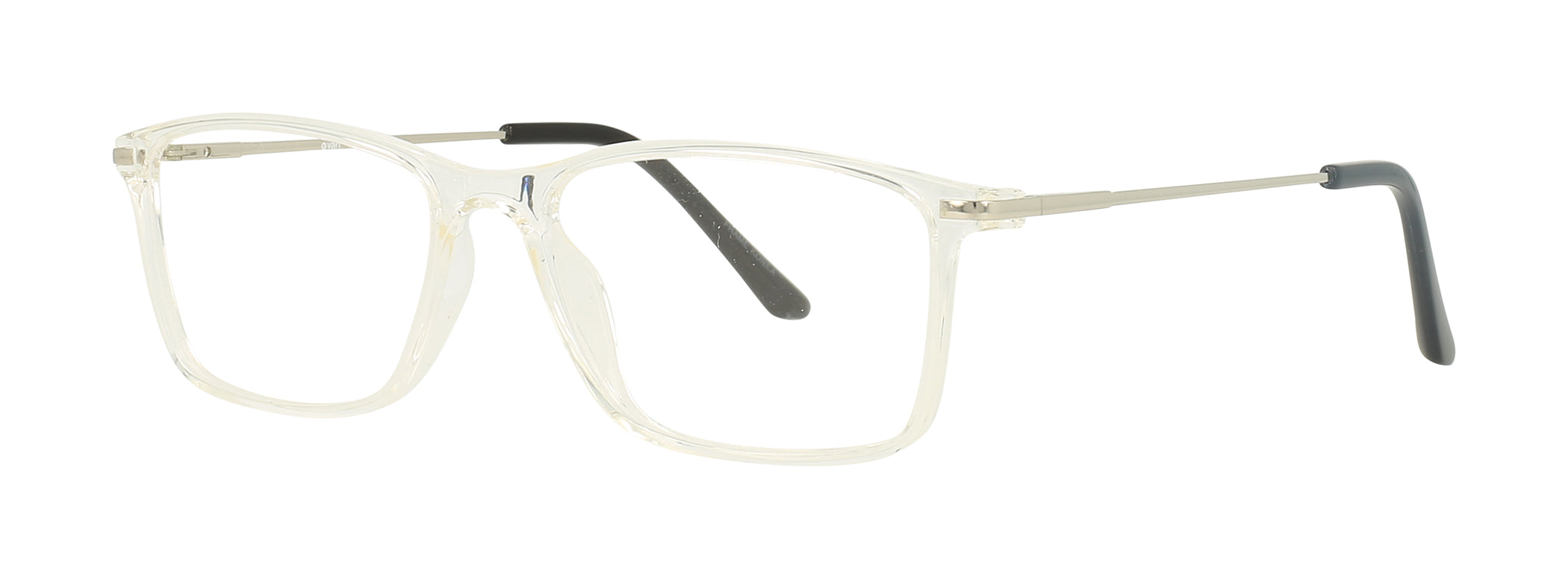 VR-21 Shiny Crystal Silver Trim | Väri Eyewear