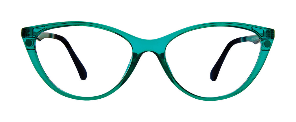 VC-5 Deep Emerald Crystal with G15 Polarized Clip | Väri Eyewear