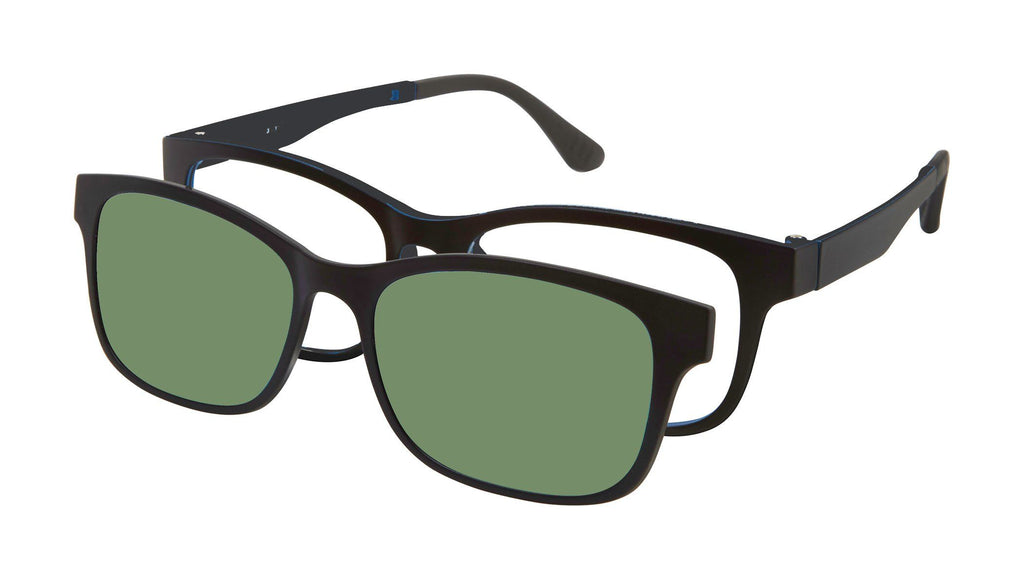 VC-1 Matte Black with G15 Polarized Clip (Wholesale) | Väri Eyewear