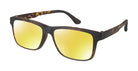 VC-2 Tortoise with Yellow Mirrored Clip (Wholesale) | Väri Eyewear