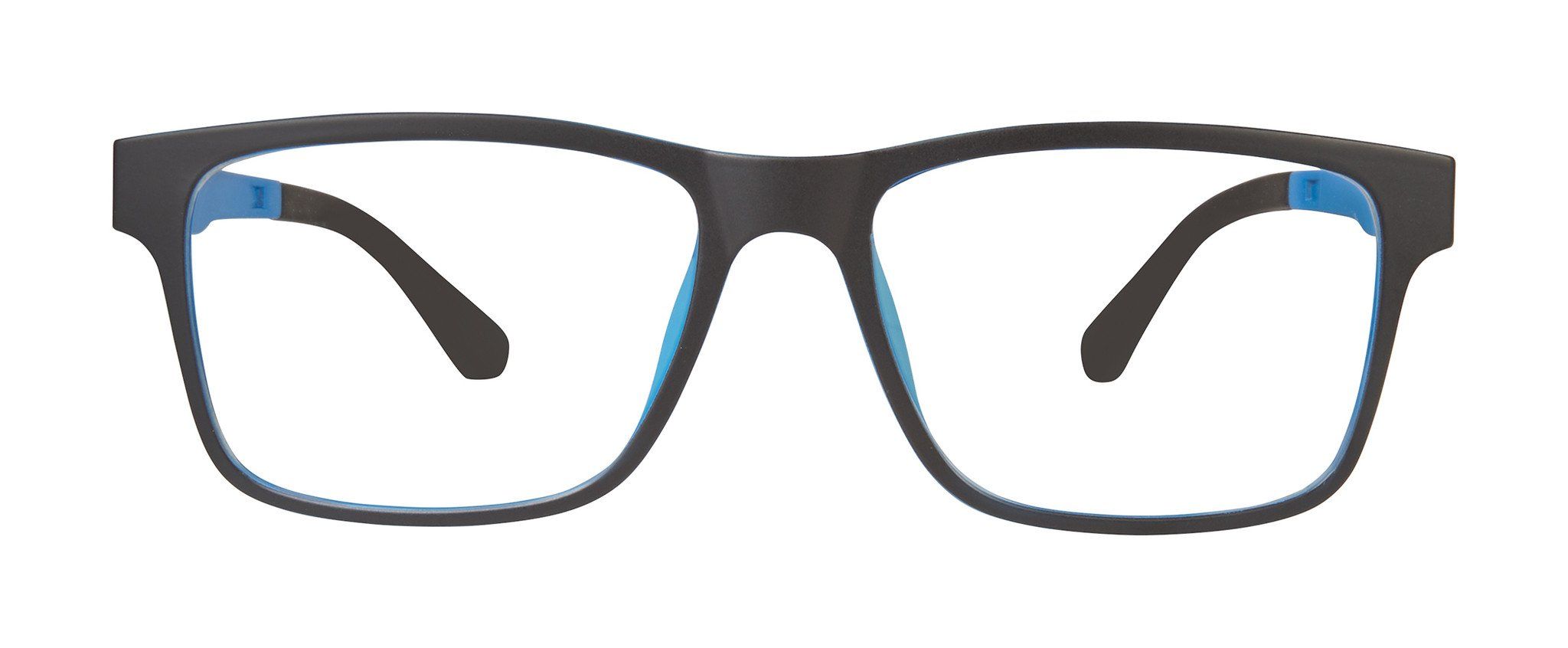 VC-2 Black Blue with Blue Mirrored Clip | Väri Eyewear