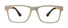 VC-1 Grey Pumpkin with Orange Mirror Clip | Väri Eyewear