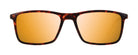 VC-3 Tortoise with Gold Mirror Clip | Väri Eyewear