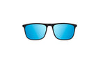 VC-4 Matte Black with Blue Mirror Clip | Väri Eyewear