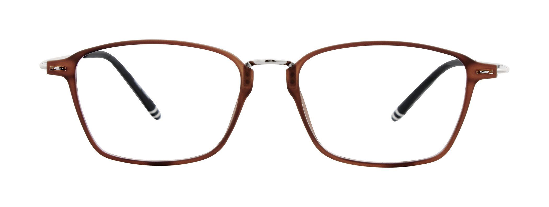 VR-13 Brown Trans/Silver (Wholesale) | Väri Eyewear