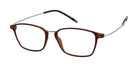 VR-13 Brown Trans/Silver (Wholesale) | Väri Eyewear