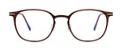 VR-19 Brown with Matte Gold Trim | Väri Eyewear