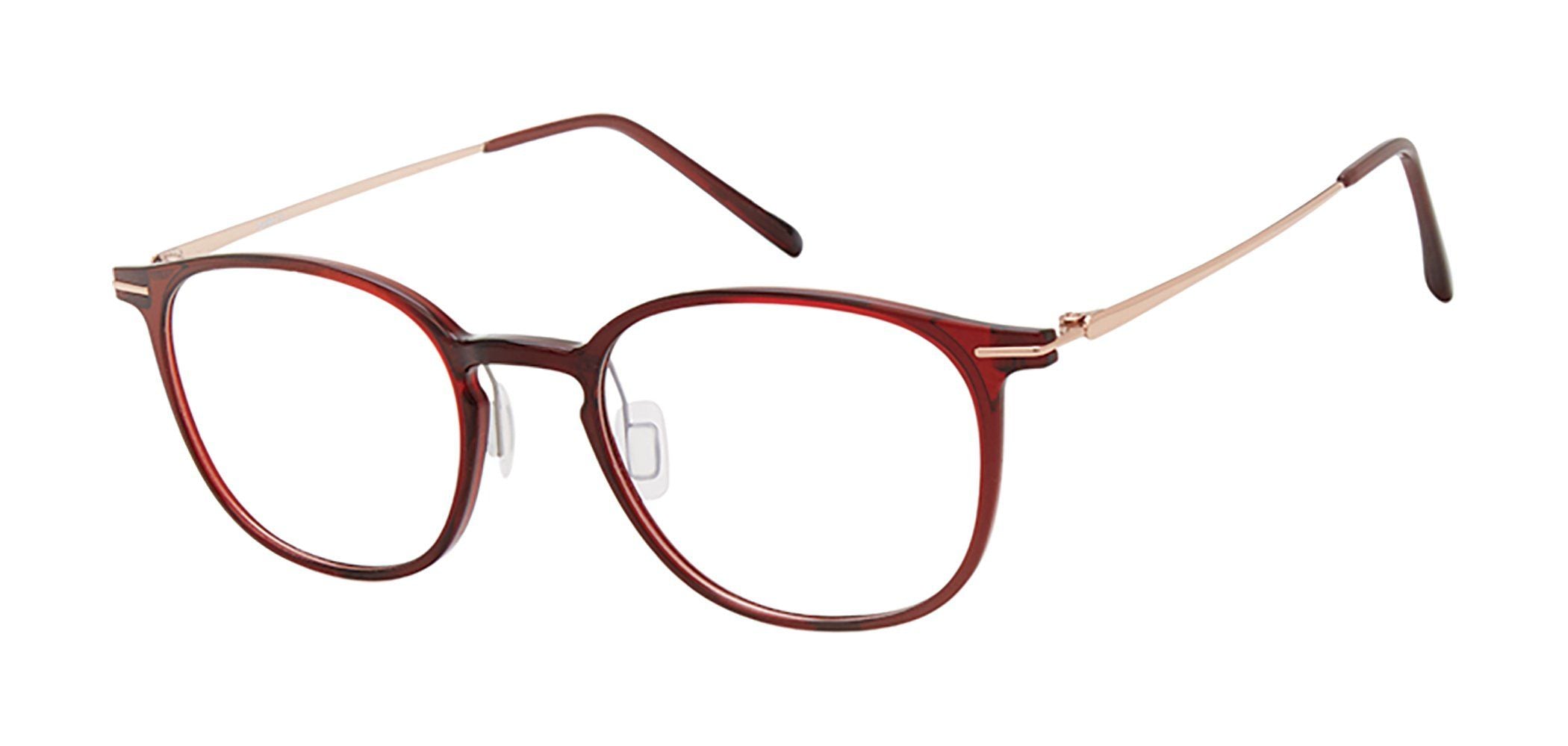 VR-19 Wine with Rose Gold Trim | Väri Eyewear