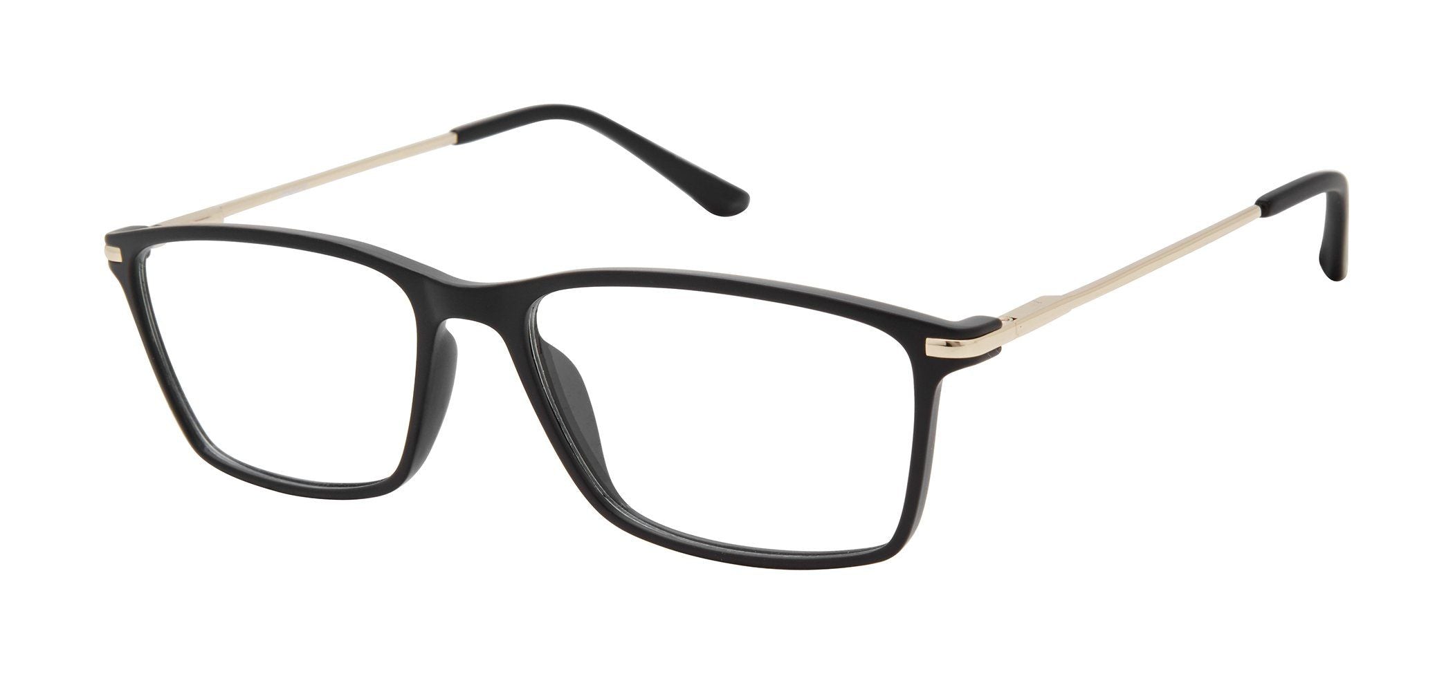 VR-21 Black Matte with Gold trim | Väri Eyewear