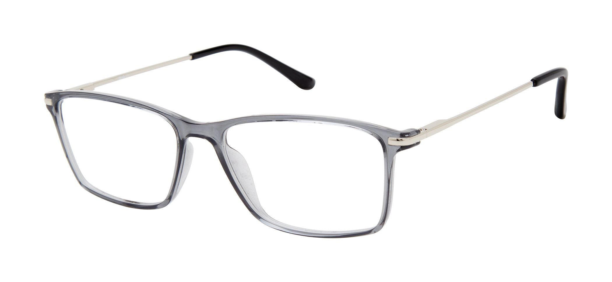 VR-21 Matte Grey Silver Trim | Väri Eyewear